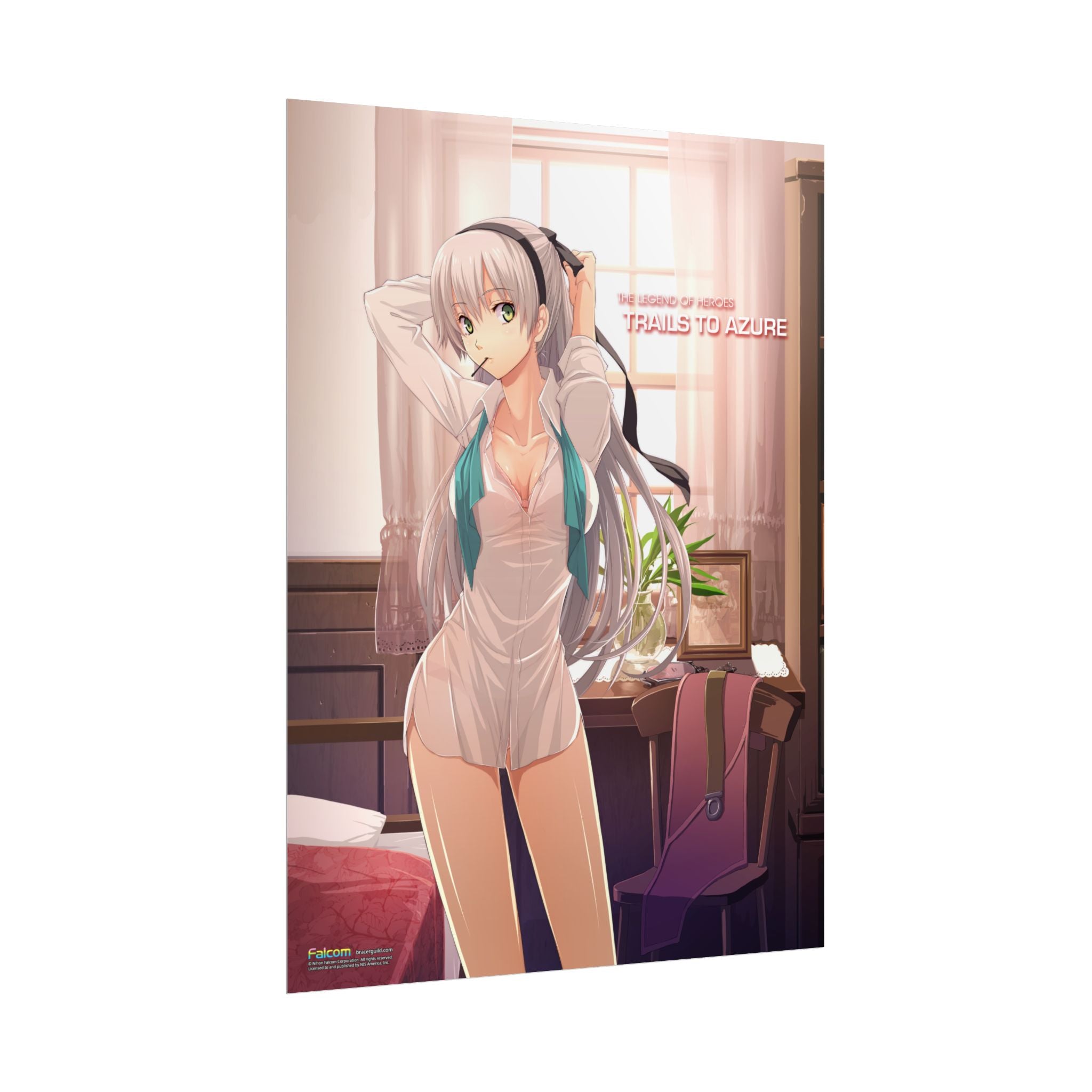 The Legend of Heroes: Trails to Azure -  Morning Routine with Elie - Officially Licensed Premium Art Print