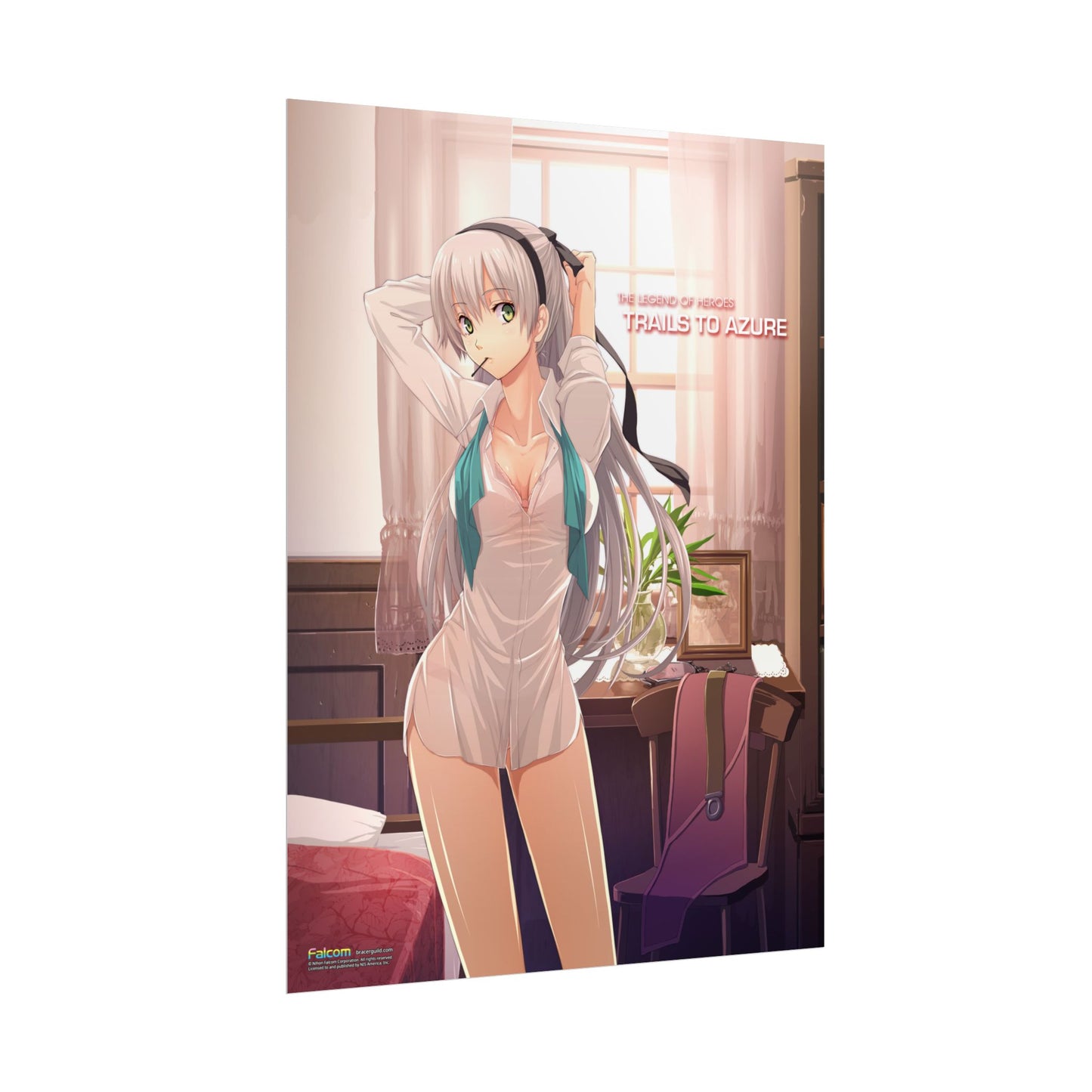 The Legend of Heroes: Trails to Azure -  Morning Routine with Elie - Officially Licensed Premium Art Print