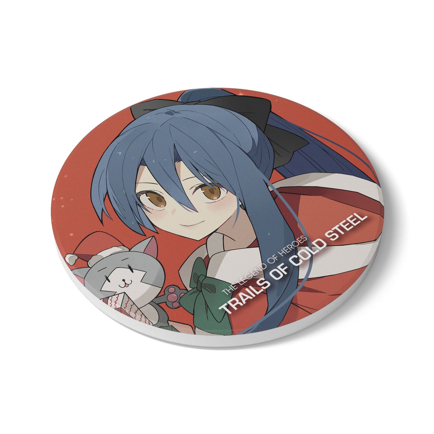 The Legend of Heroes: Trails of Cold Steel Officially Licensed Christmas Coaster — Laura S. Arseid and Mishy