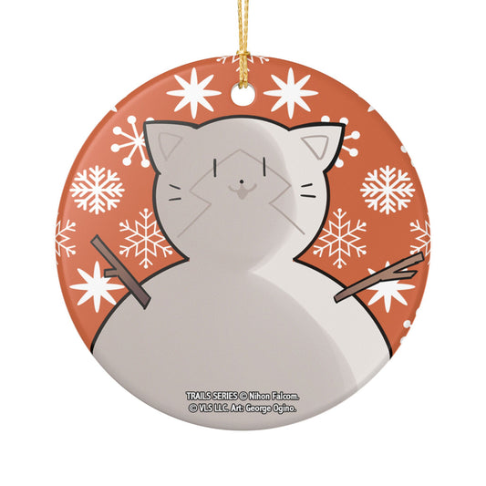 The Legend of Heroes: Trails to Azure Officially Licensed Christmas Ornament — Mishy Snowman