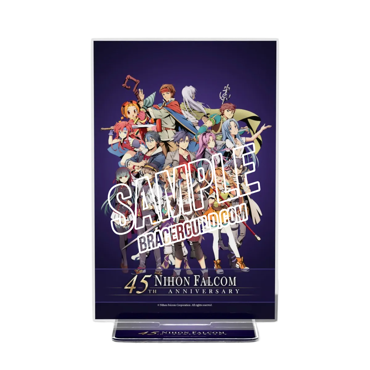 Nihon Falcom 45th Anniversary Ensemble Key Art Standee