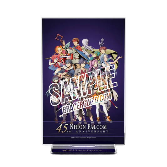 Nihon Falcom 45th Anniversary Ensemble Key Art Standee