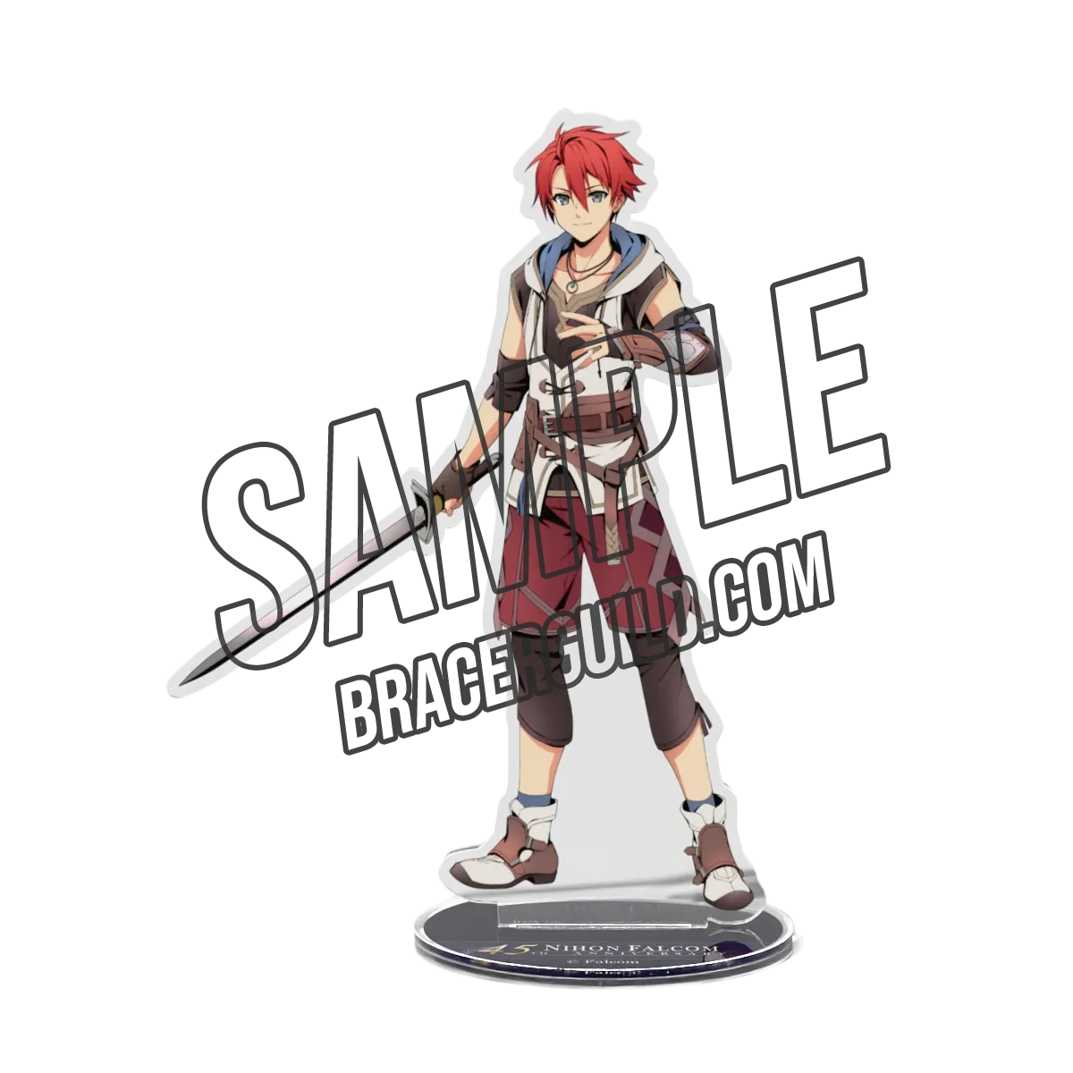 Adol Christin Nihon Falcom 45th Anniversary Standee