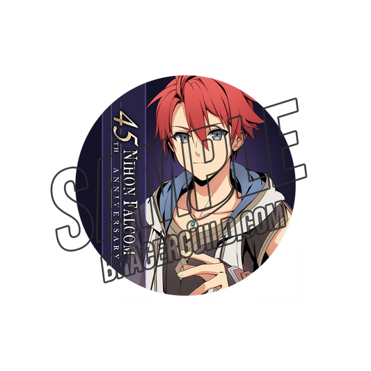 Adol Christin Nihon Falcom 45th Anniversary Coaster