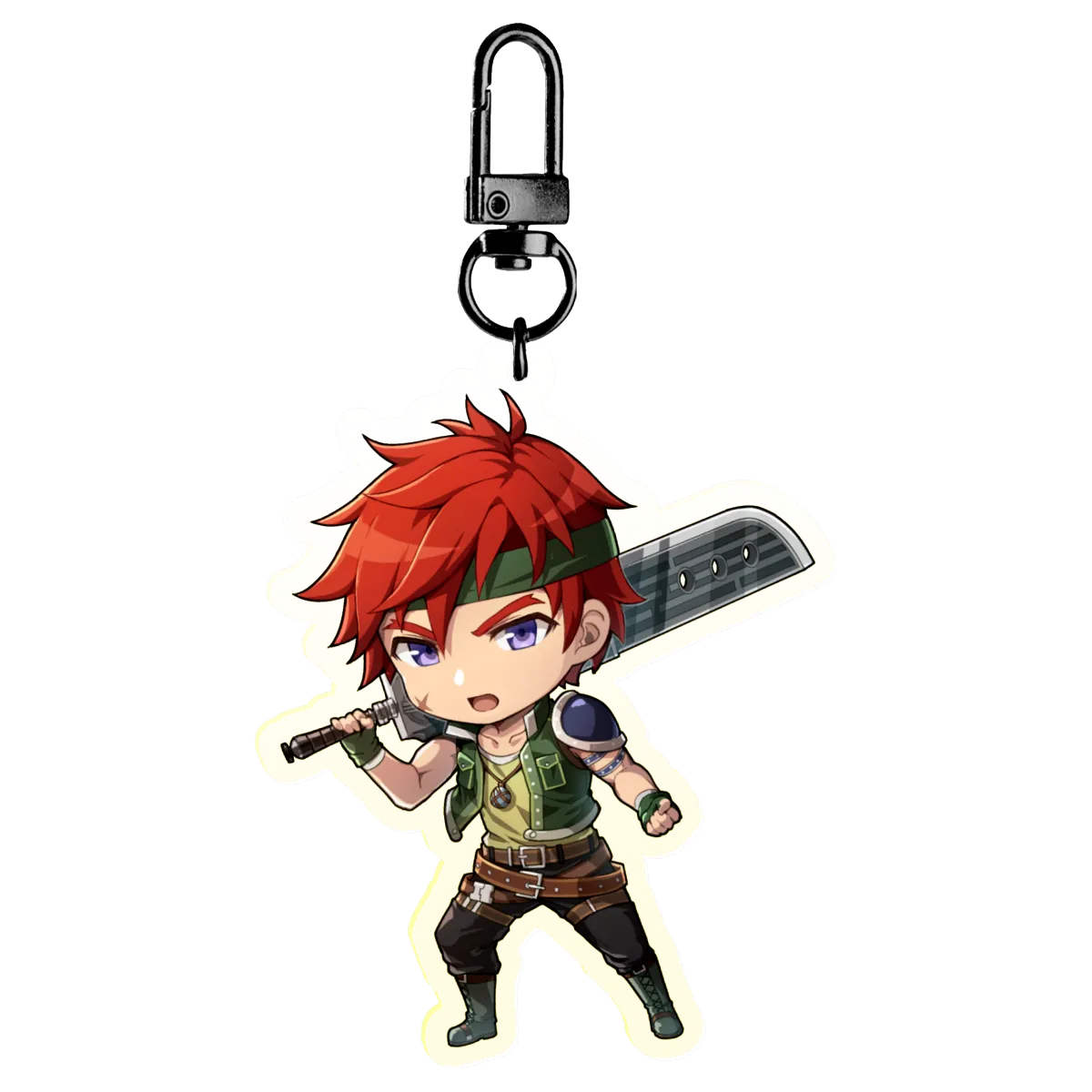 (BACK-ORDER) Trails in the Sky 1st Chapter Officially Licensed Agate Crosner Keychain