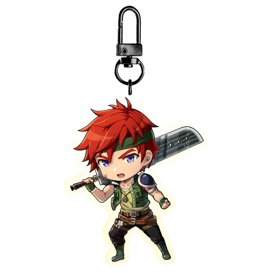 (BACK-ORDER) Trails in the Sky 1st Chapter Officially Licensed Agate Crosner Keychain