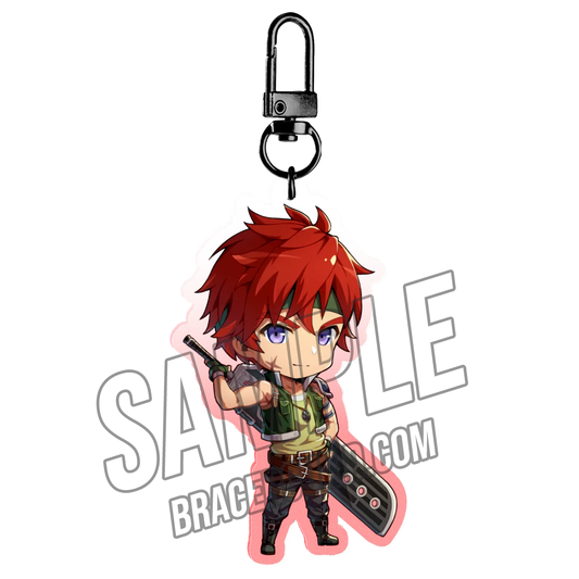 Trails in the Sky 2nd Chapter Falcom Mini Agate Crosner 2.5" Keychain