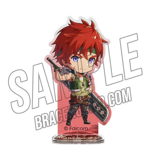 Trails in the Sky 2nd Chapter Falcom Mini Agate Crosner Standee