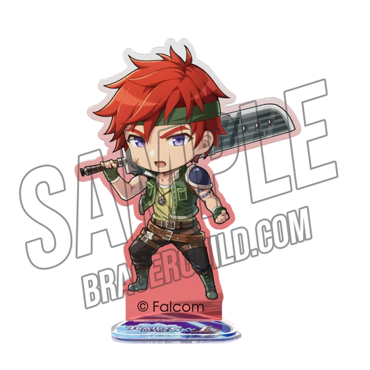 Trails in the Sky 1st Chapter Falcom Mini Agate Crosner Standee