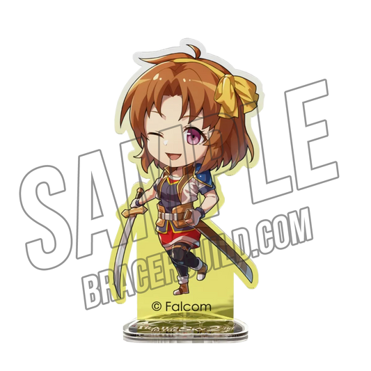 Trails in the Sky 2nd Chapter Falcom Mini Anelace Elfead Standee
