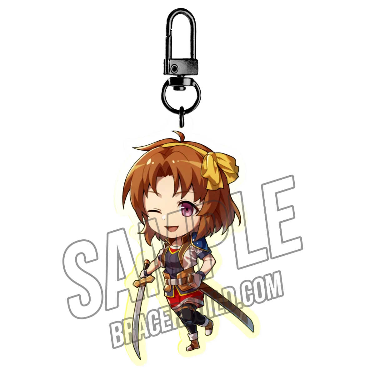 Trails in the Sky 2nd Chapter Falcom Mini Anelace Elfead 2.5" Keychain