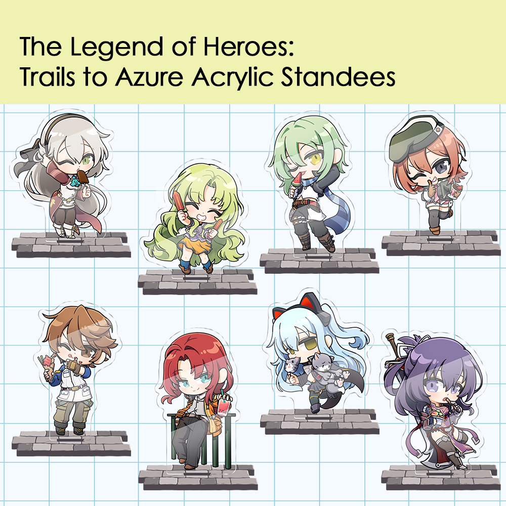 (PRE-ORDER) The Legend of Heroes: Trails to Azure Acrylic Standees