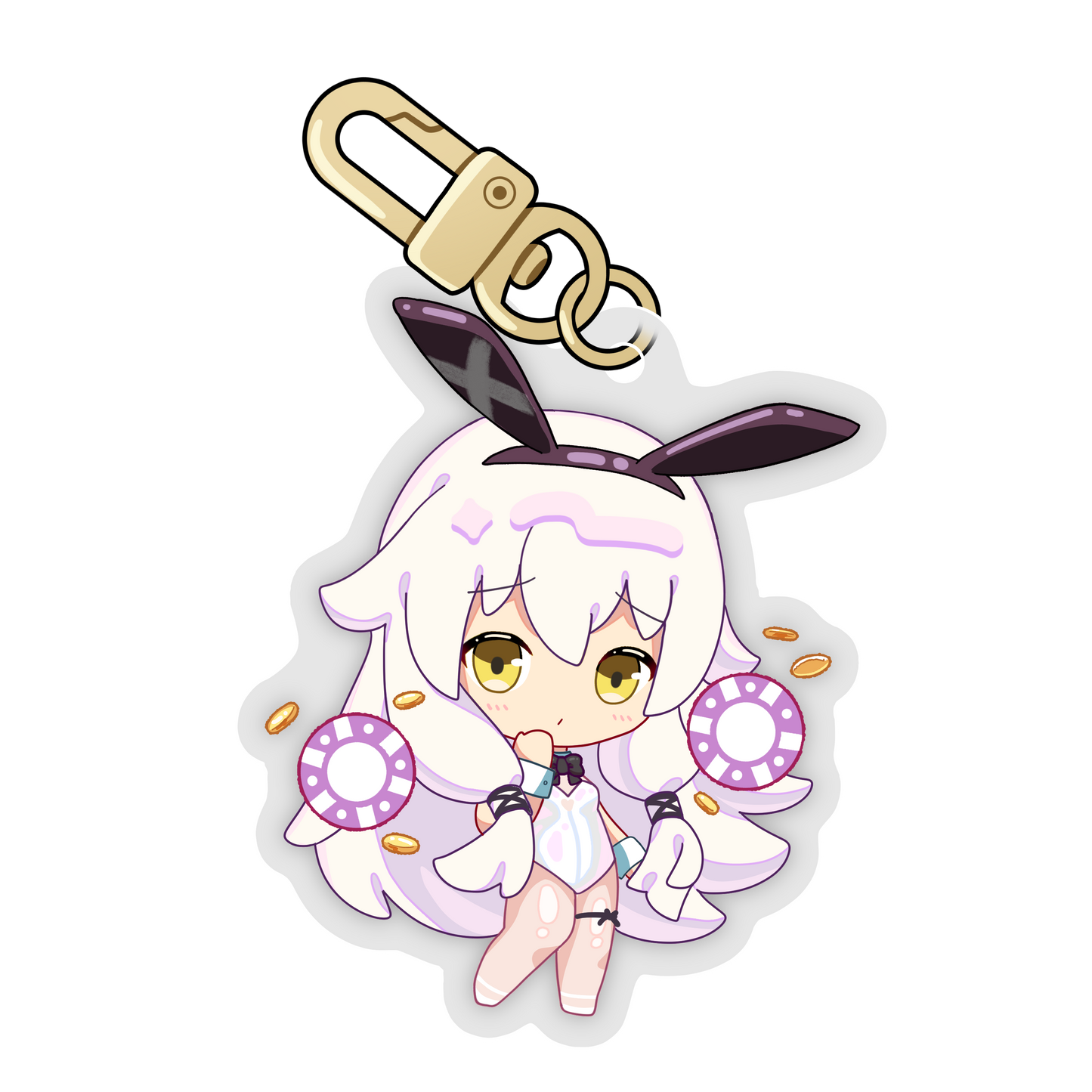 (PRE-ORDER) The Legend of Heroes: Trails beyond the Horizon -- Bunny Epoxy Keychains