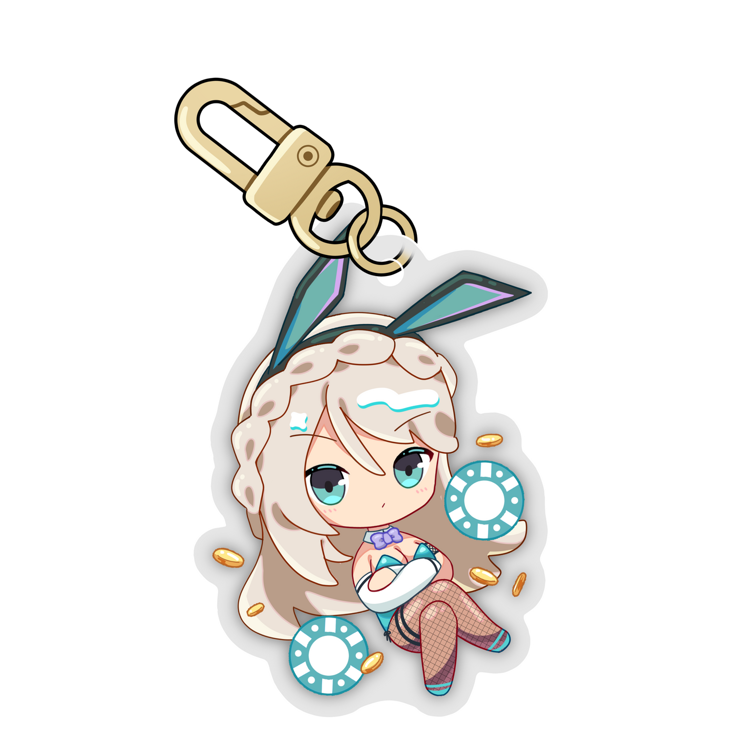 (PRE-ORDER) The Legend of Heroes: Trails beyond the Horizon -- Bunny Epoxy Keychains