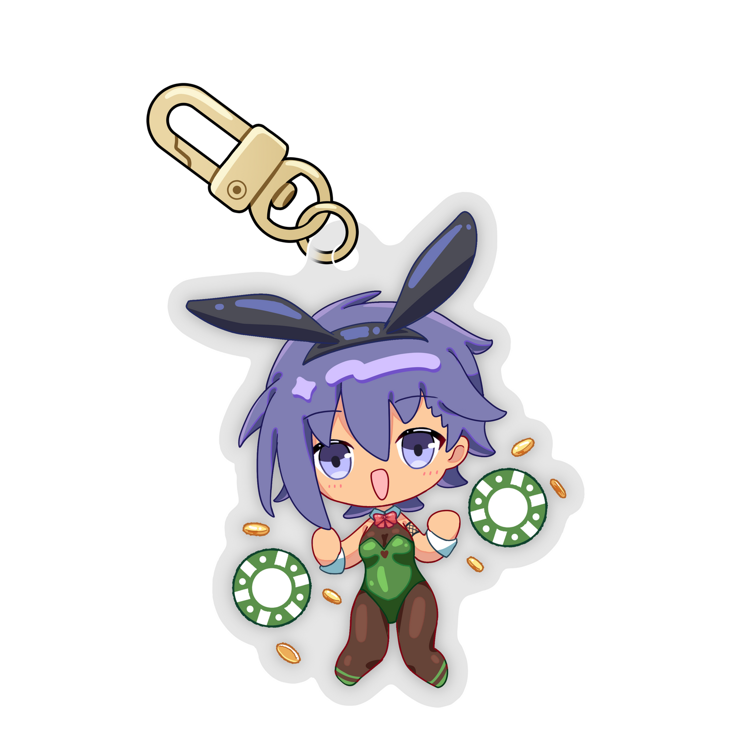 (PRE-ORDER) The Legend of Heroes: Trails beyond the Horizon -- Bunny Epoxy Keychains
