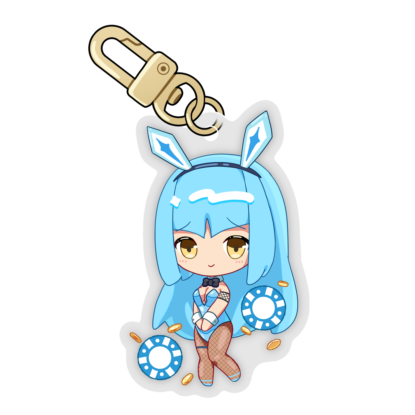 (PRE-ORDER) The Legend of Heroes: Trails beyond the Horizon -- Bunny Epoxy Keychains