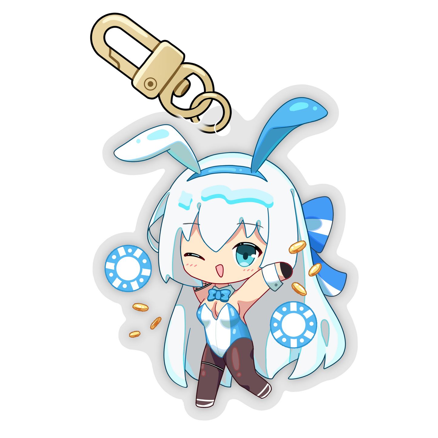 (PRE-ORDER) The Legend of Heroes: Trails beyond the Horizon -- Bunny Epoxy Keychains