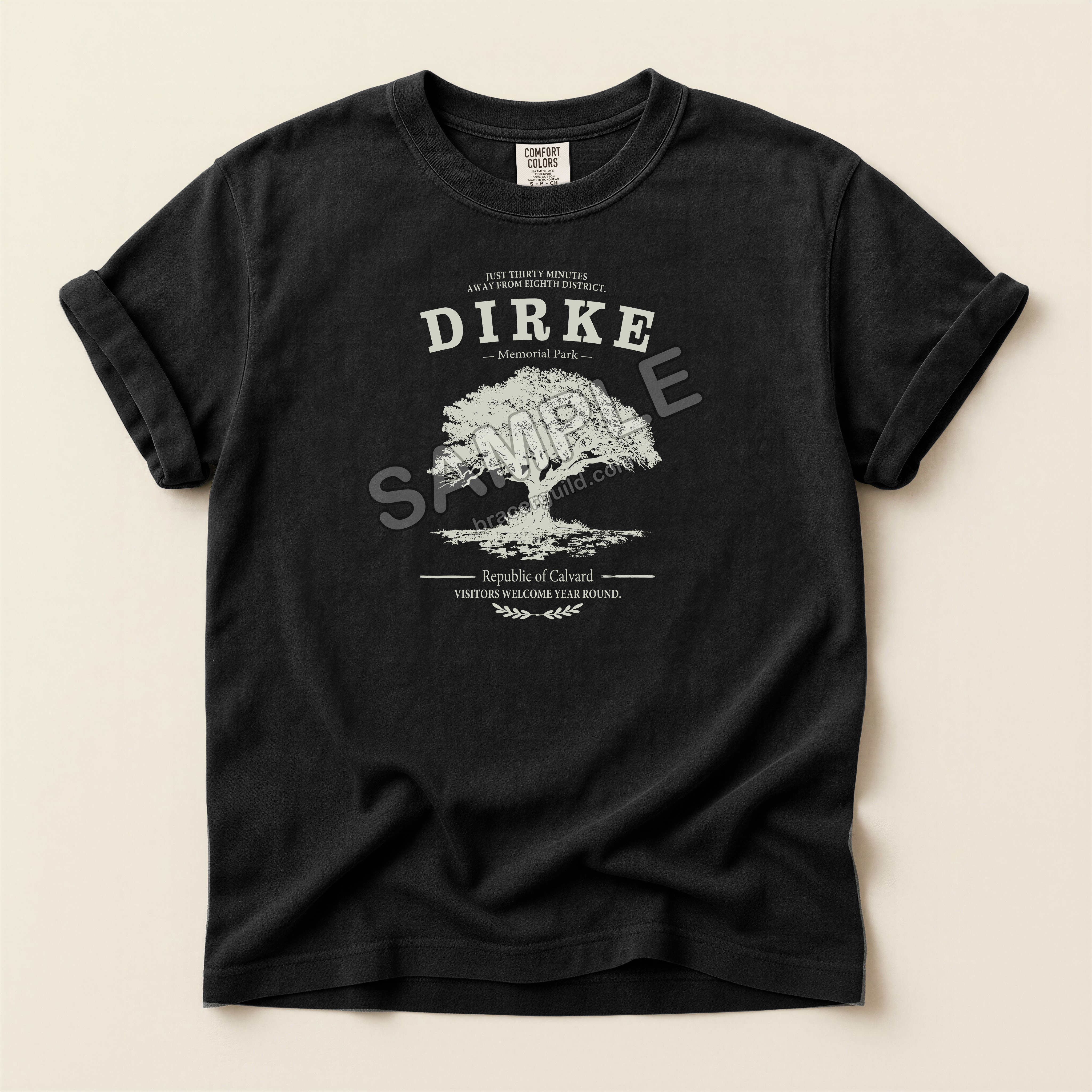 Trails Series Officially Licensed Dirke Memorial Park T-Shirt