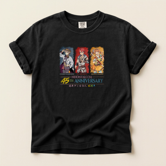 Nihon Falcom 45th Anniversary T-Shirt: Key Art Variant