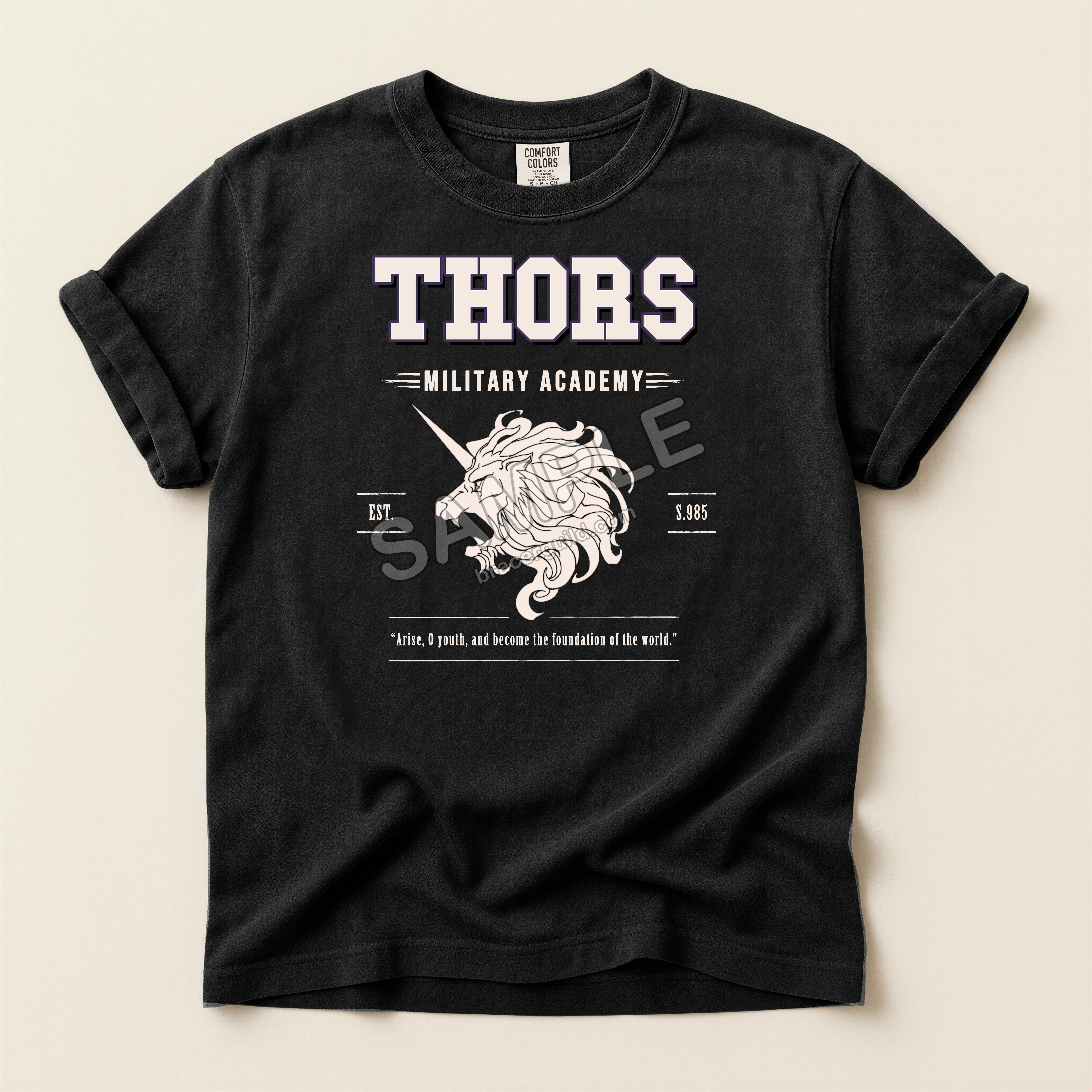 Trails Series Officially Licensed Thors Military Academy T-Shirt