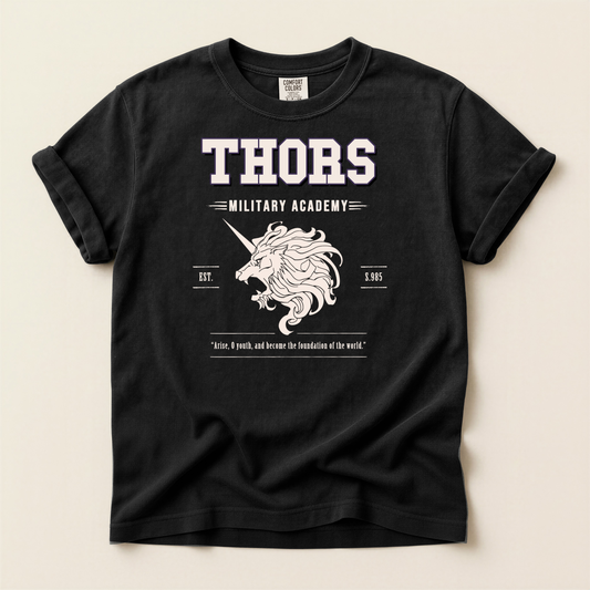 Trails Series Officially Licensed Thors Military Academy T-Shirt