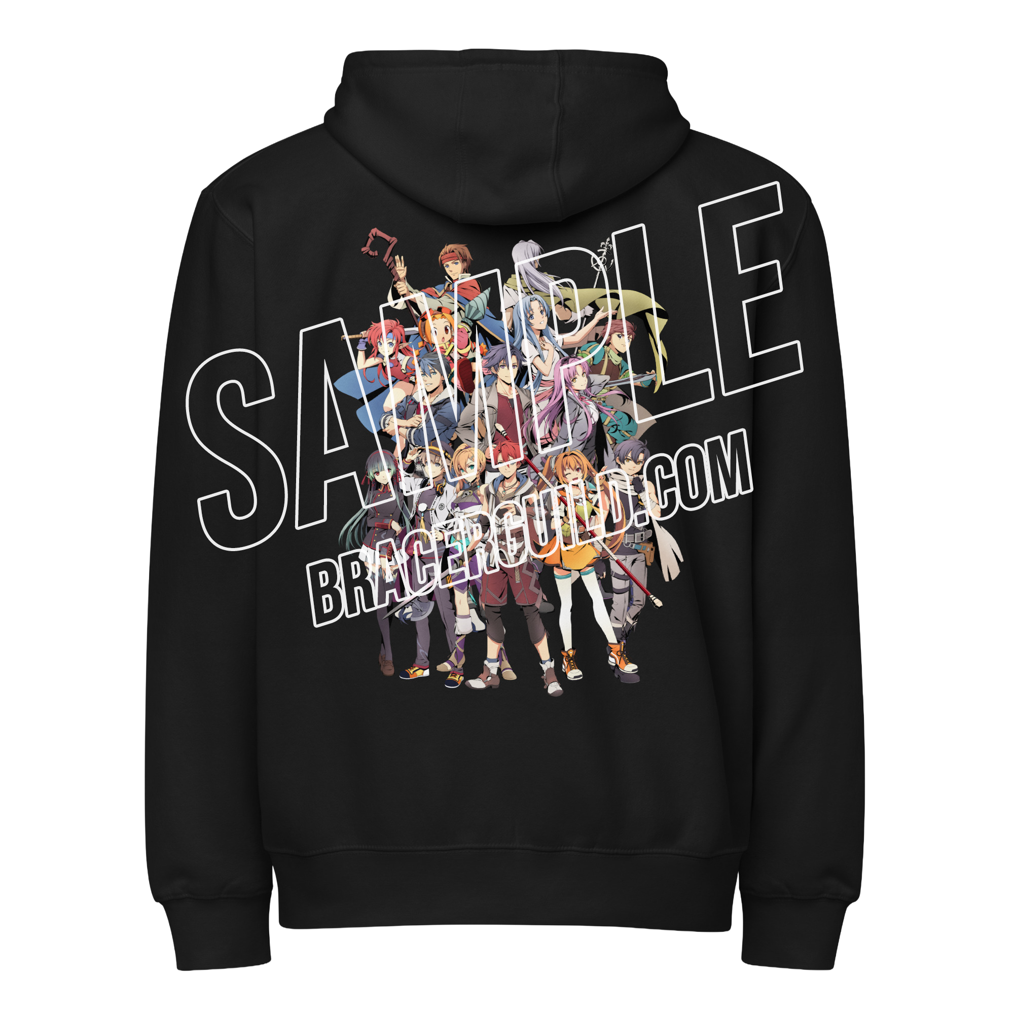 Nihon Falcom 45th Anniversary Zip-Up Hoodie