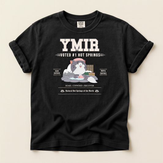 Trails Series Officially Licensed Ymir Mishy Hot Springs T-Shirt