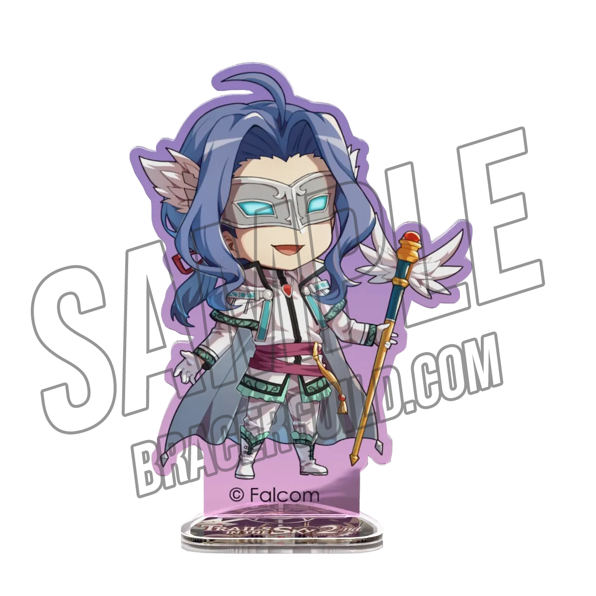 Trails in the Sky 2nd Chapter Falcom Mini Bleublanc Standee