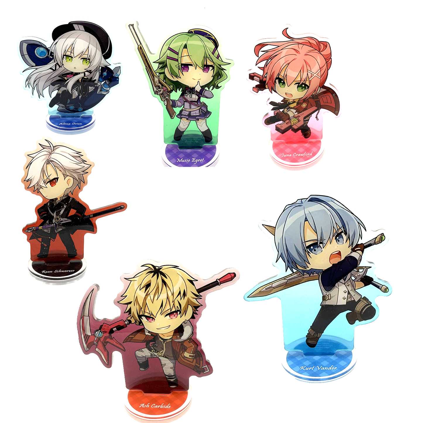 (CLEARANCE) Trails of Cold Steel IV 4" Standees