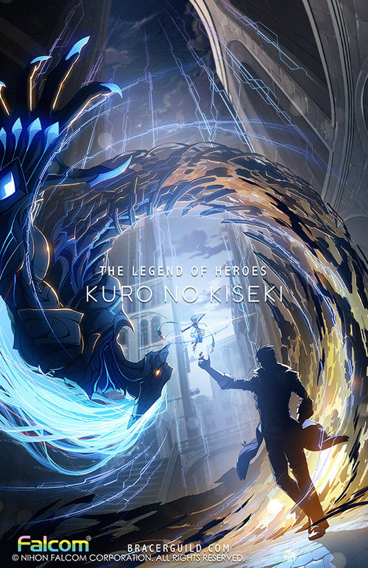 Trails Series Art Print - Kuro no Kiseki Van, Grendel, and Mare Art