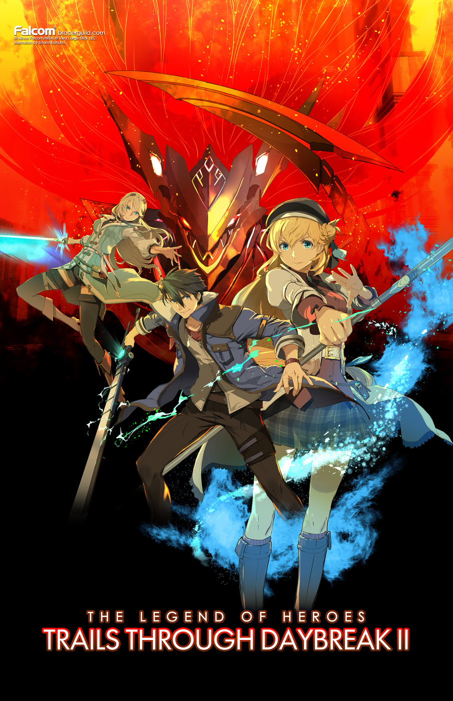 The Legend of Heroes: Trails through Daybreak, Daybreak II, and beyond the Horizon 11x17 Official Art Prints