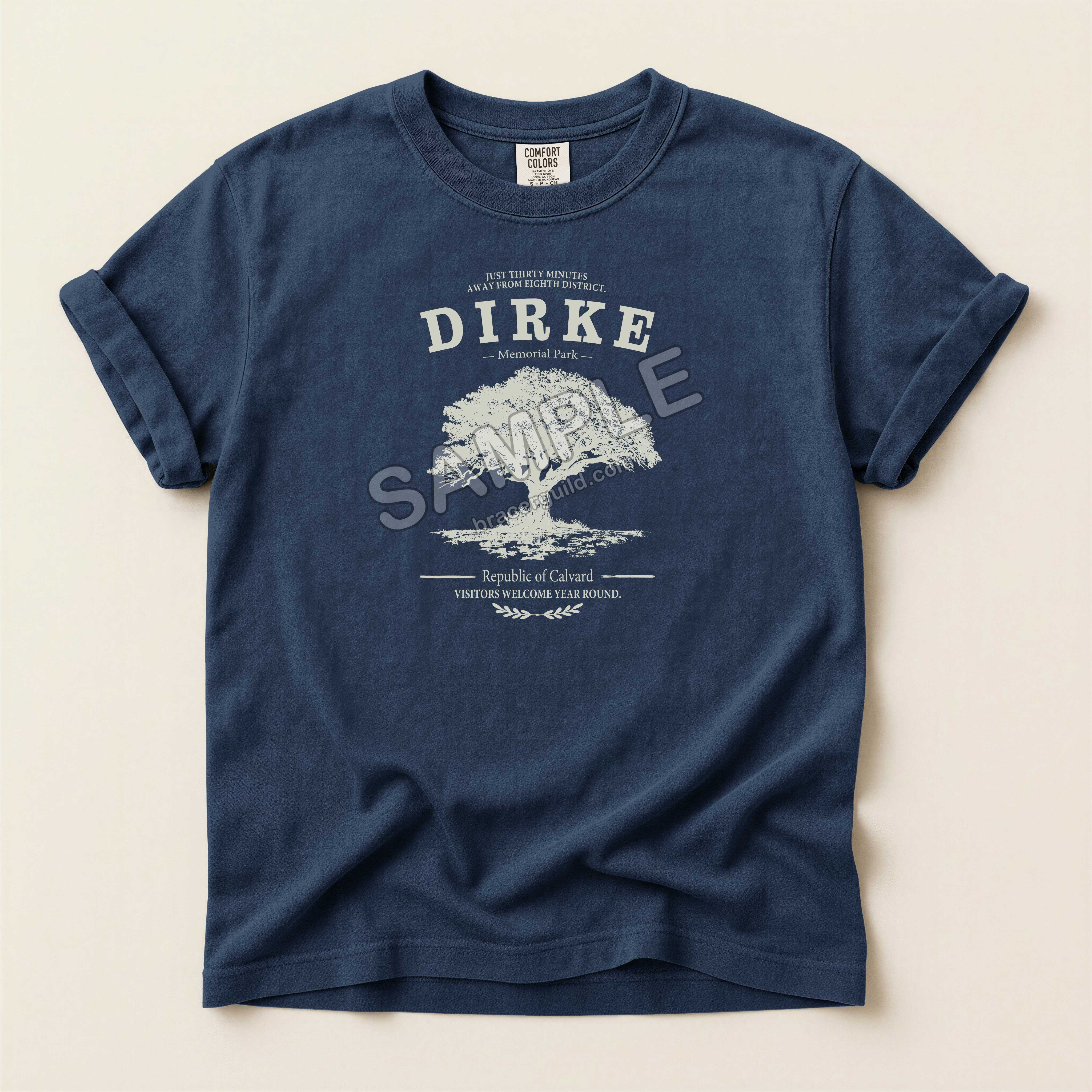 Trails Series Officially Licensed Dirke Memorial Park T-Shirt