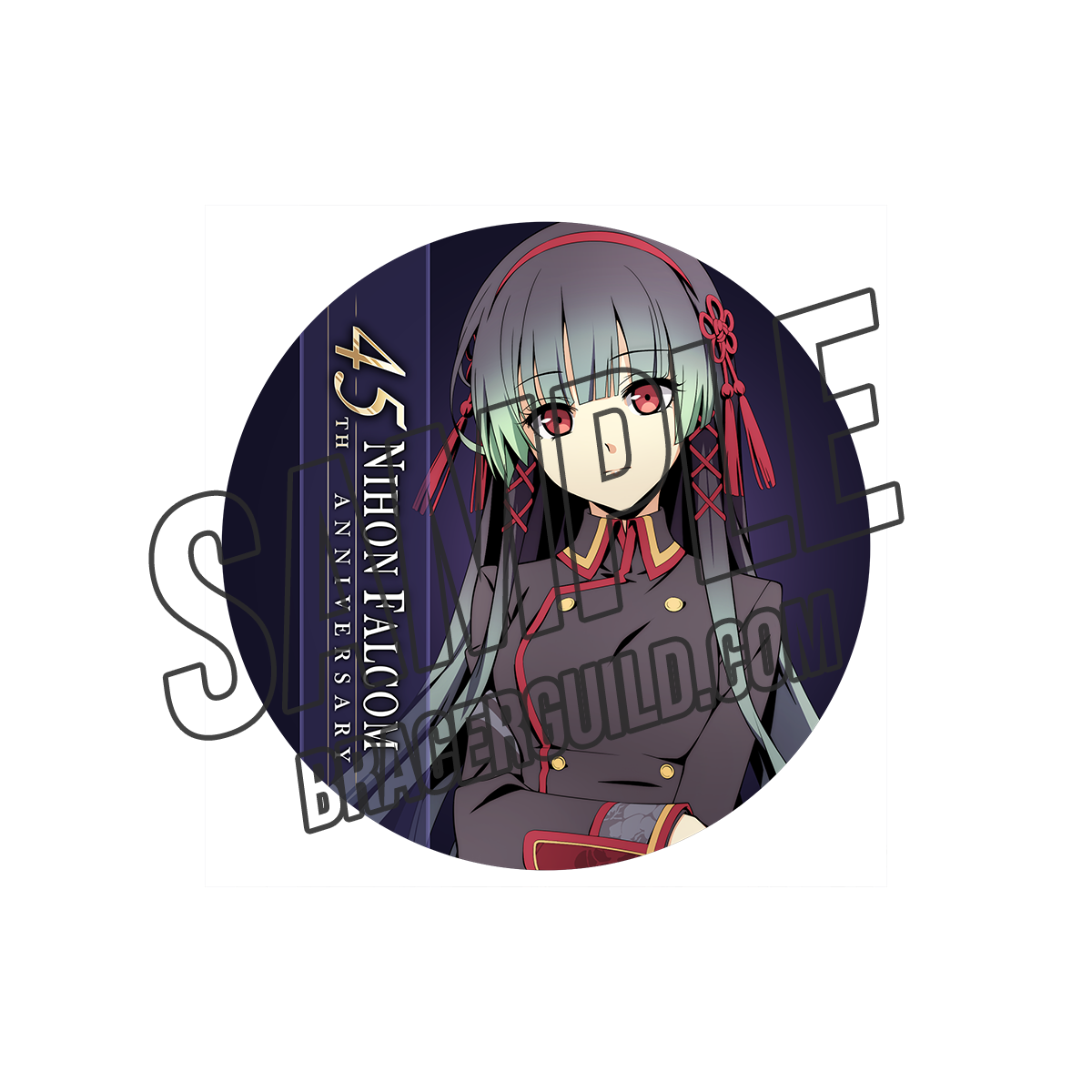 Fuka Rikudo Falcom 45th Anniversary Coaster