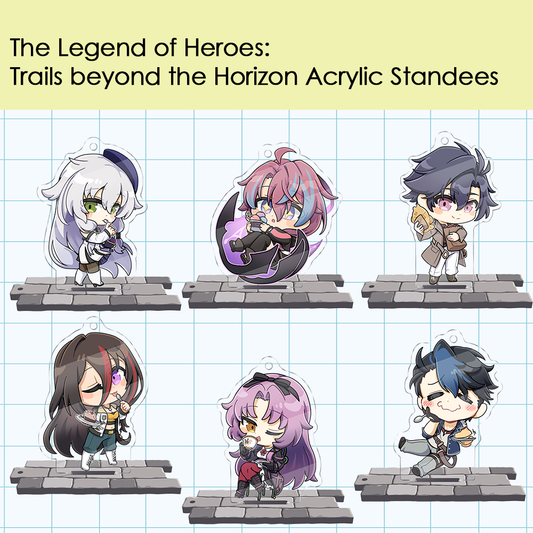 (PRE-ORDER) The Legend of Heroes: Trails beyond the Horizon Acrylic Standees
