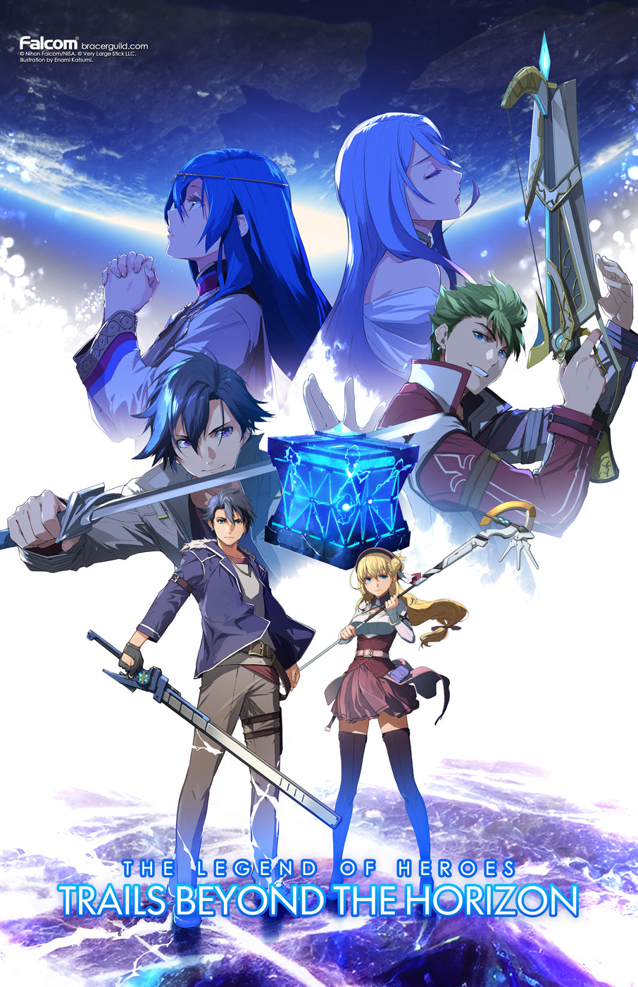 The Legend of Heroes: Trails through Daybreak, Daybreak II, and beyond the Horizon 11x17 Official Art Prints