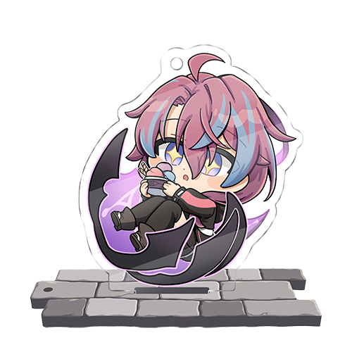 Trails Snacking Series - Jorda Keychain Standee