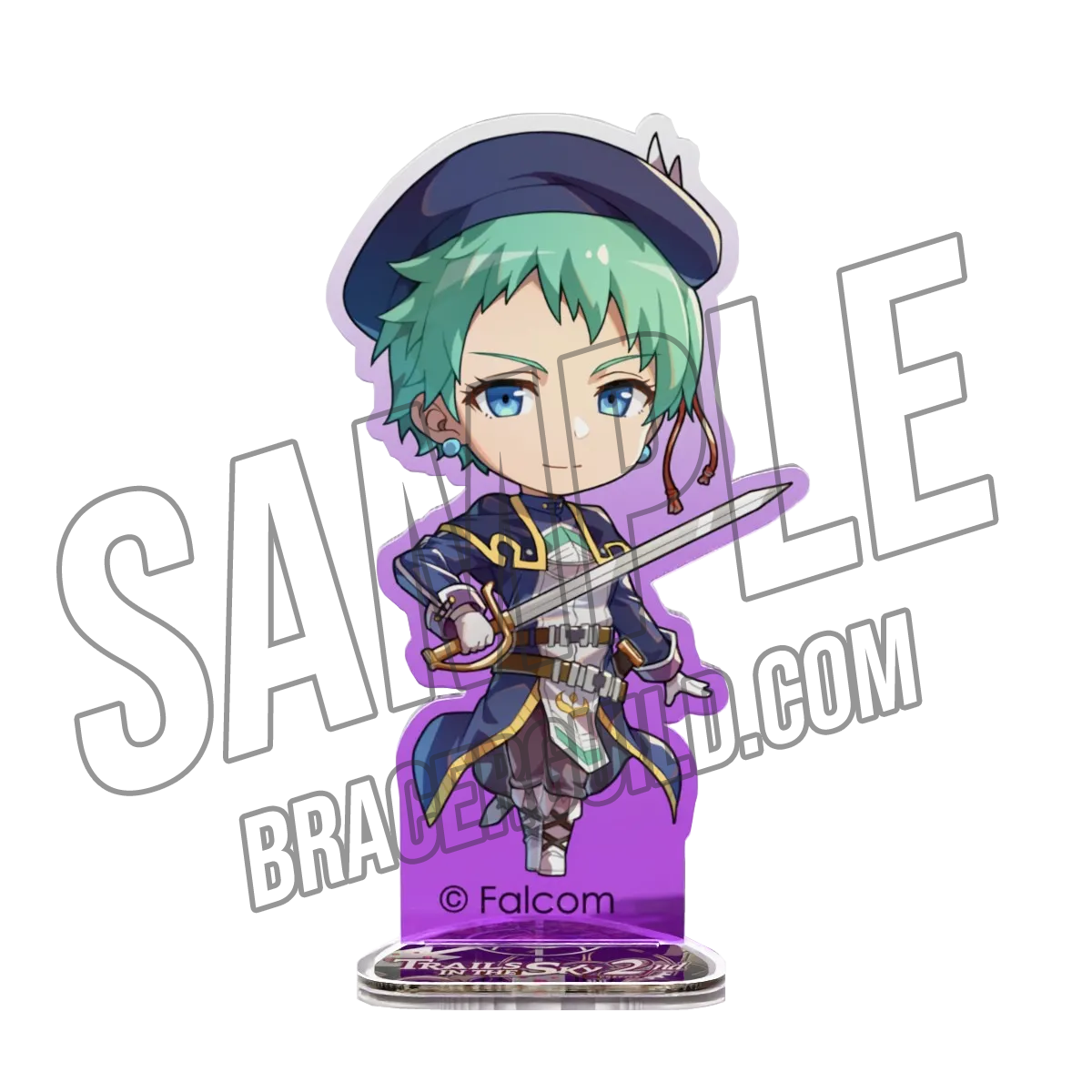 Trails in the Sky 2nd Chapter Falcom Mini Julia Schwarz Standee