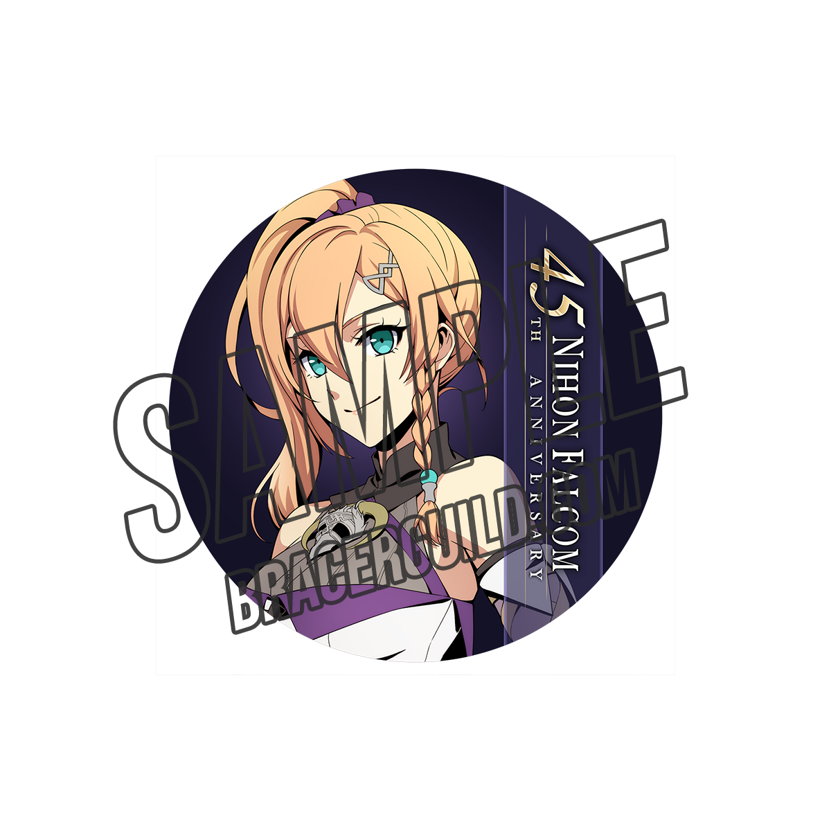 Karja Balta Nihon Falcom 45th Anniversary Coaster