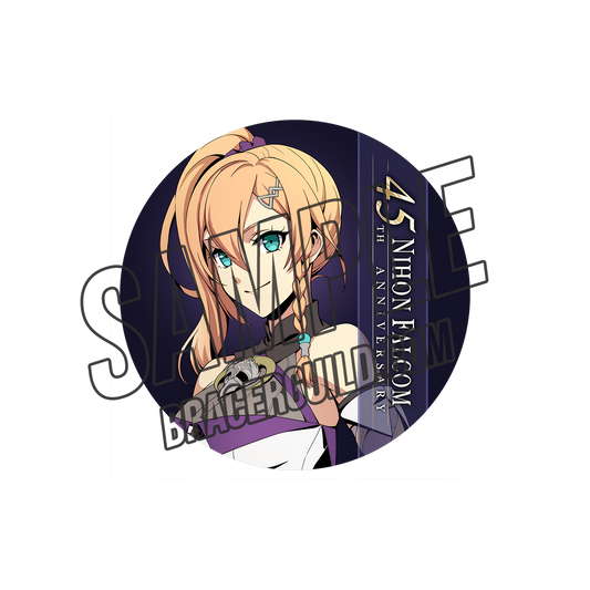 Karja Balta Nihon Falcom 45th Anniversary Coaster