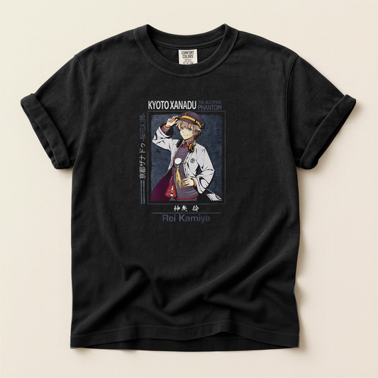 Nihon Falcom 45th Anniversary T-Shirt: Rei Kamiya from Kyoto Xanadu -The Blooming Phantom-