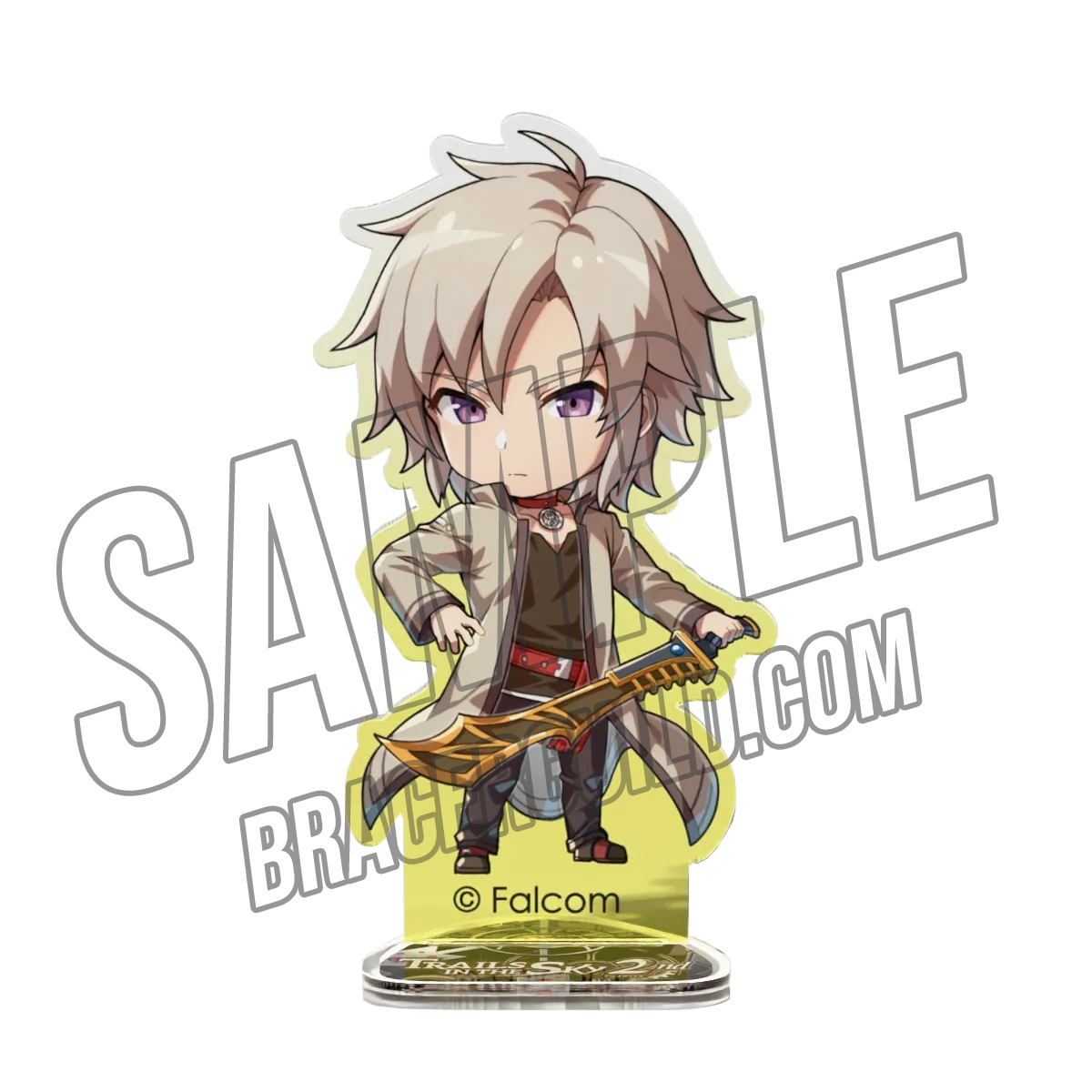 Trails in the Sky 2nd Chapter Falcom Mini Leonhardt Standee