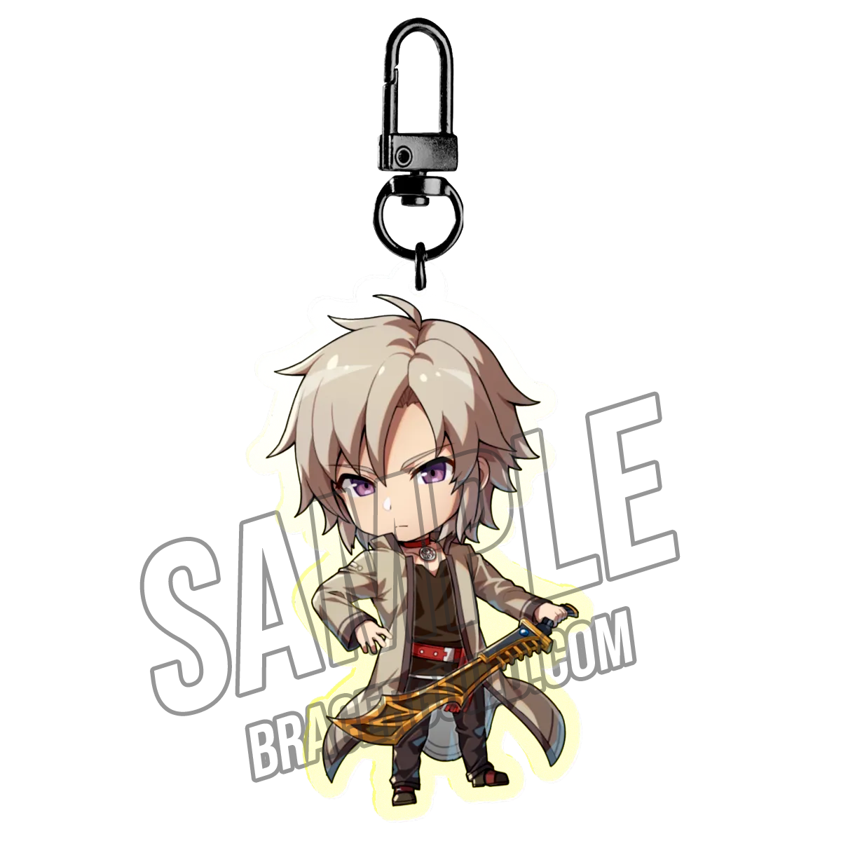 Trails in the Sky 2nd Chapter Falcom Mini Leonhardt 2.5" Keychain