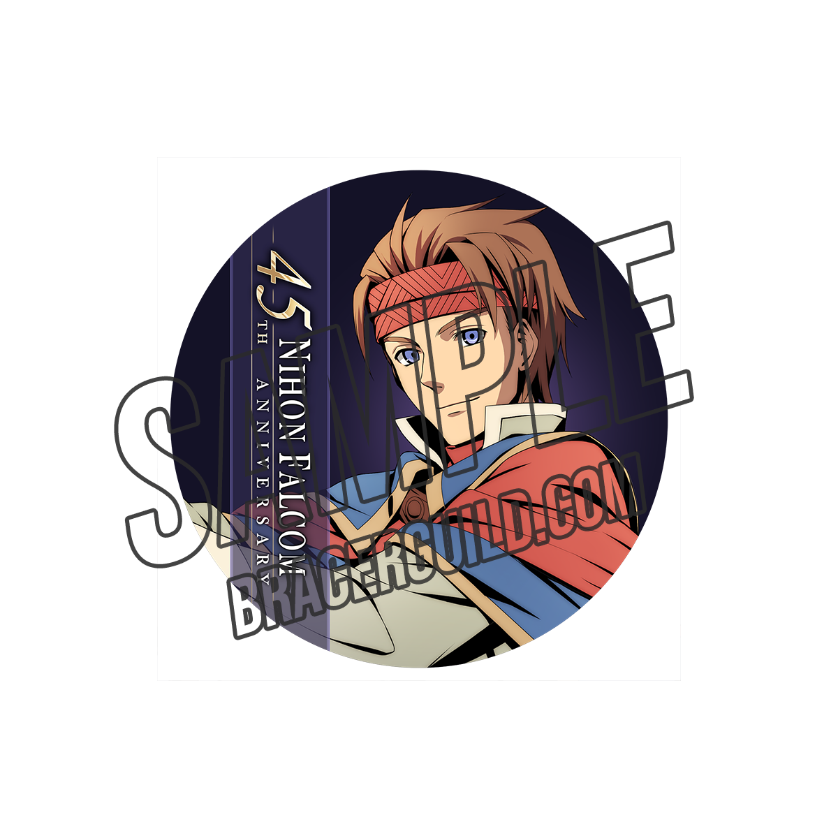 Michel De Lap Haven Nihon Falcom 45th Anniversary Coaster
