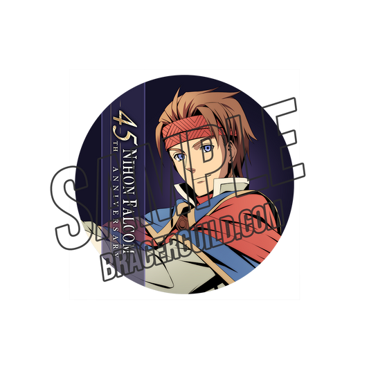 Michel De Lap Haven Nihon Falcom 45th Anniversary Coaster