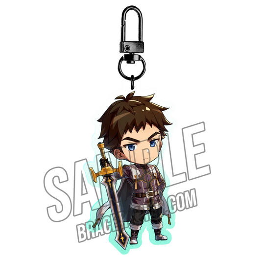 Trails in the Sky 2nd Chapter Falcom Mini Mueller Vander 2.5" Keychain