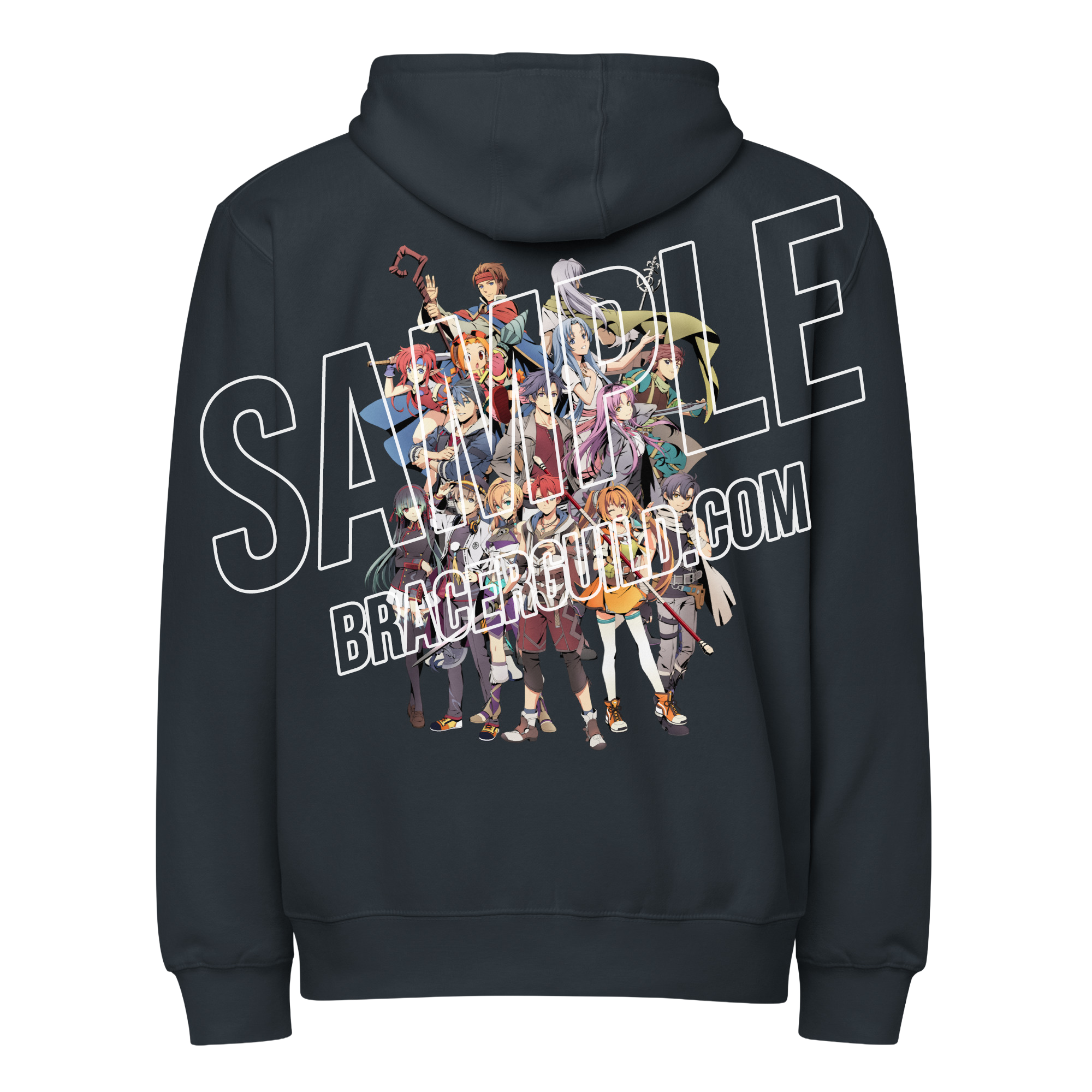 Nihon Falcom 45th Anniversary Zip-Up Hoodie