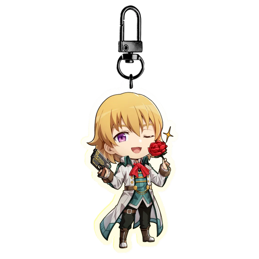 (BACK-ORDER) Trails in the Sky 1st Chapter Officially Licensed Olivier Lenheim Keychain