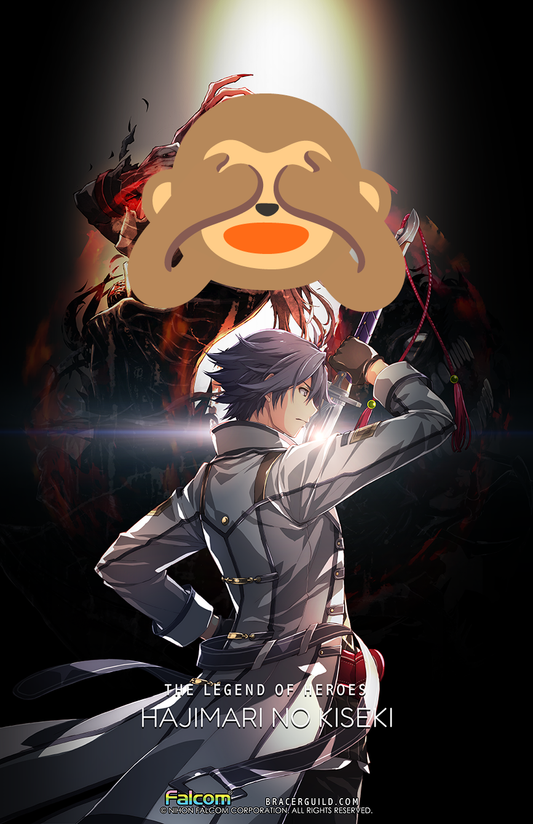 Trails Series Art Print - Hajimari no Kiseki - Over the Darkest Hour Key Art