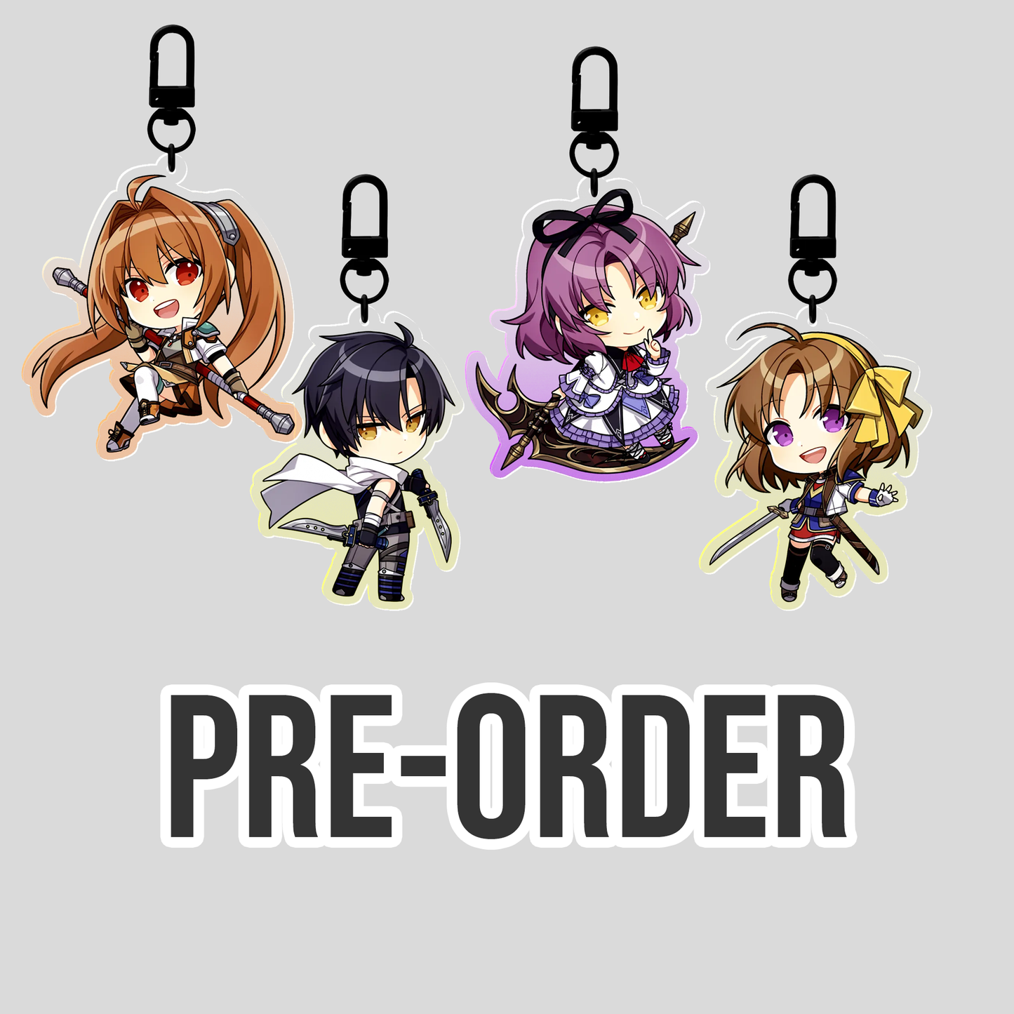 (PRE-ORDER) Trails in the Sky 2nd Chapter Keychains -Revival-
