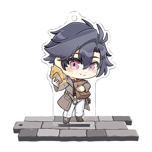 Trails Snacking Series - Rean Schwarzer Keychain Standee